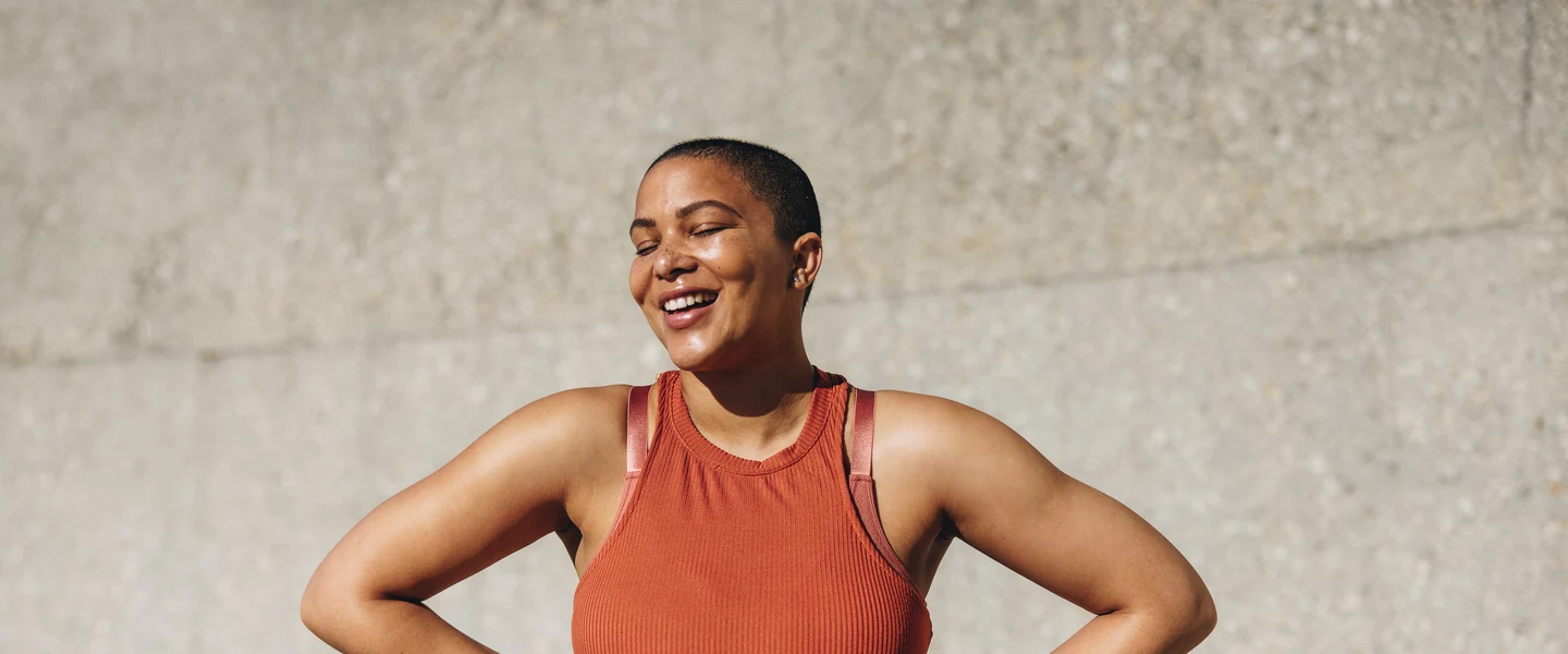 Peaceful morning after a good night's sleep