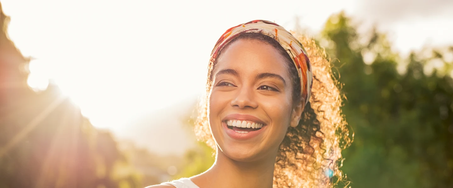 Woman preparing for travel with bag